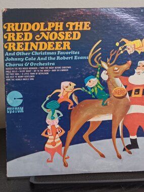 Johnny Cole & Robert Evans - Rudolph The Red Nosed Reindeer - Circa 1961